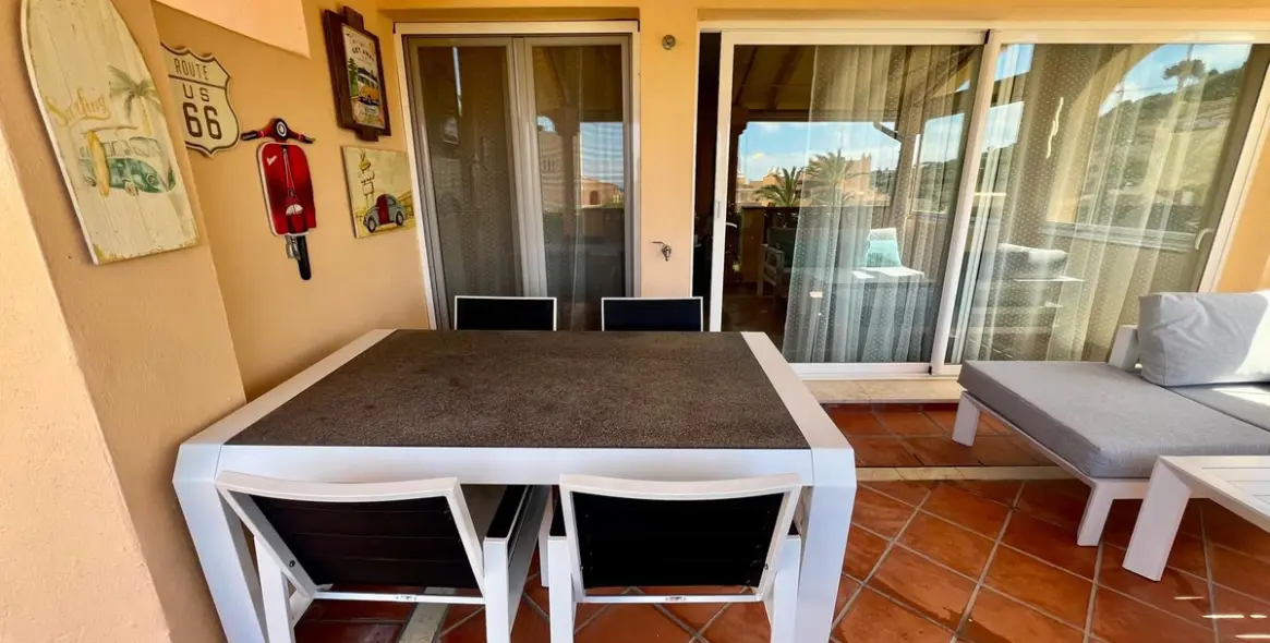 Short-term rent of ground floor apartment in Elviria 7