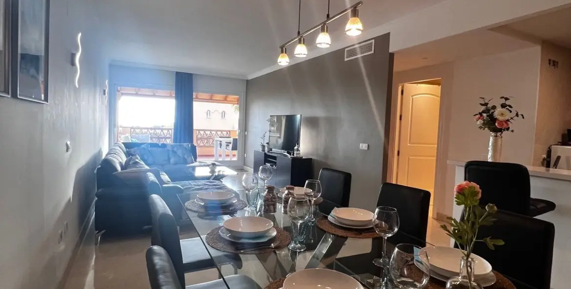 Short-term rent of ground floor apartment in Elviria 8