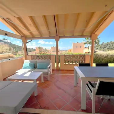 Short-term rent of ground floor apartment in Elviria