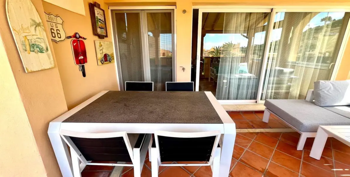 Short-term rent of ground floor apartment in Elviria 4