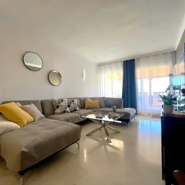 Short-term rent of ground floor apartment in Elviria