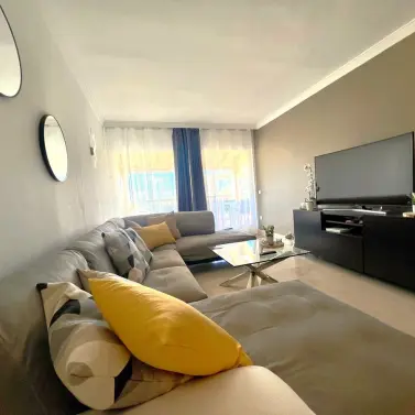 Short-term rent of ground floor apartment in Elviria