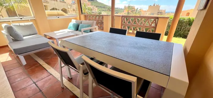 Краткосрочная аренда апартаментов на первом этаже в Elviria 1