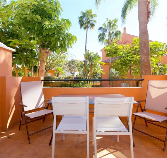 Short-term rent of ground floor apartment in Estepona