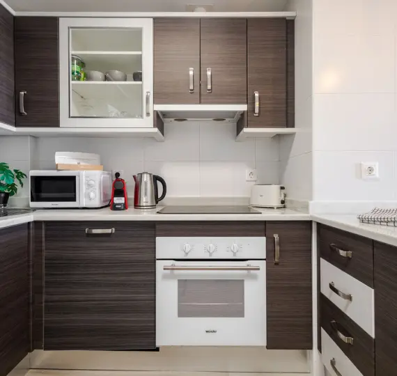 Долгосрочная аренда апартаментов на среднем этаже в Manilva