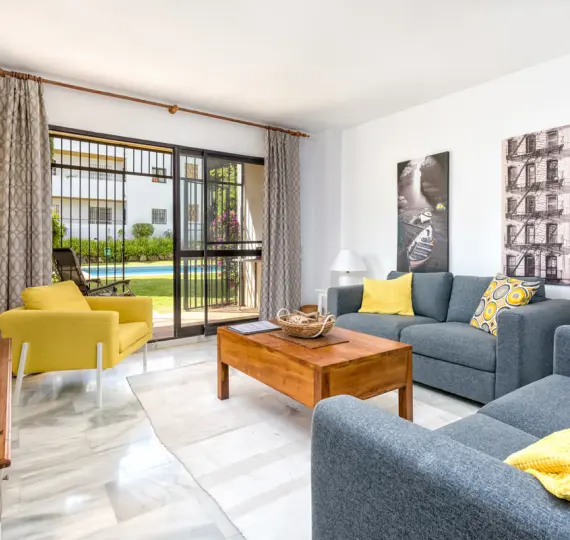 Short-term rent of ground floor apartment in Calahonda