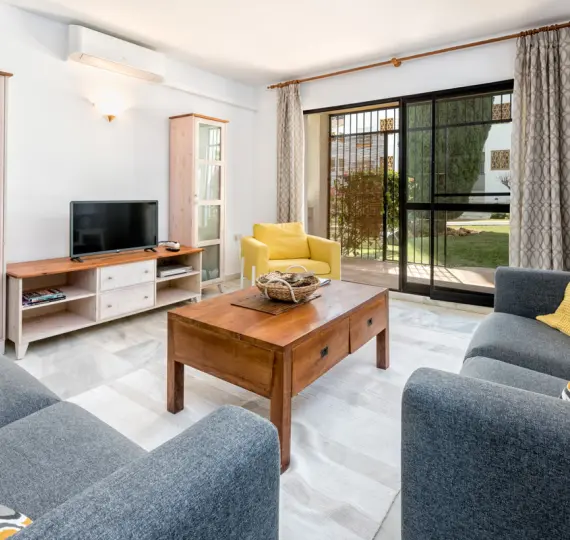 Short-term rent of ground floor apartment in Calahonda