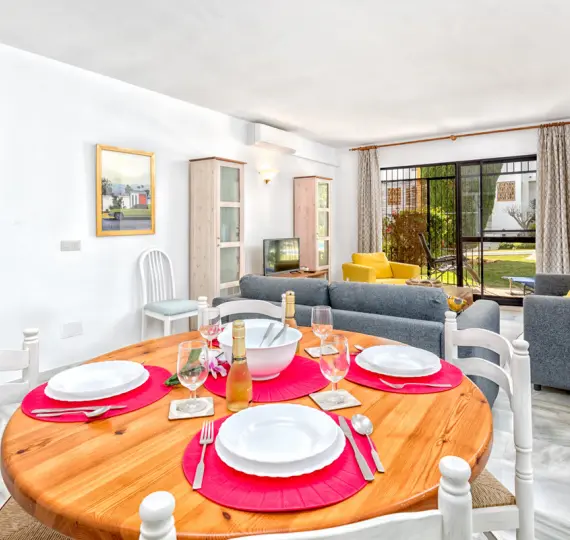 Short-term rent of ground floor apartment in Calahonda