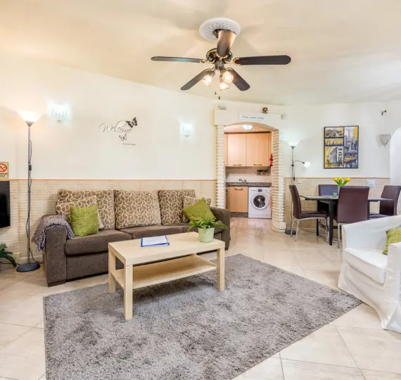 Short-term rent of ground floor apartment in Calahonda