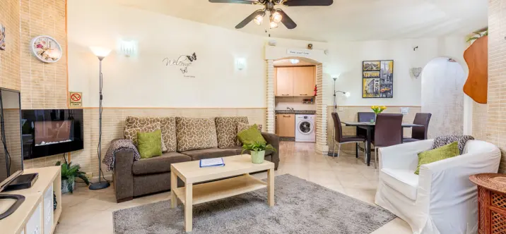 Short-term rent of ground floor apartment in Calahonda 3