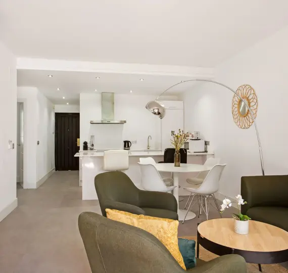 Short-term rent of ground floor apartment in Puerto Banús