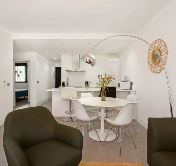 Short-term rent of ground floor apartment in Puerto Banús