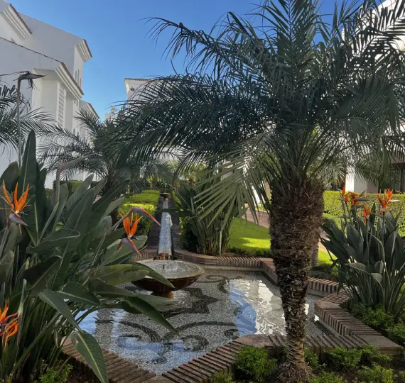 Alquiler a corto plazo de apartamento en planta baja en San Pedro de Alcántara