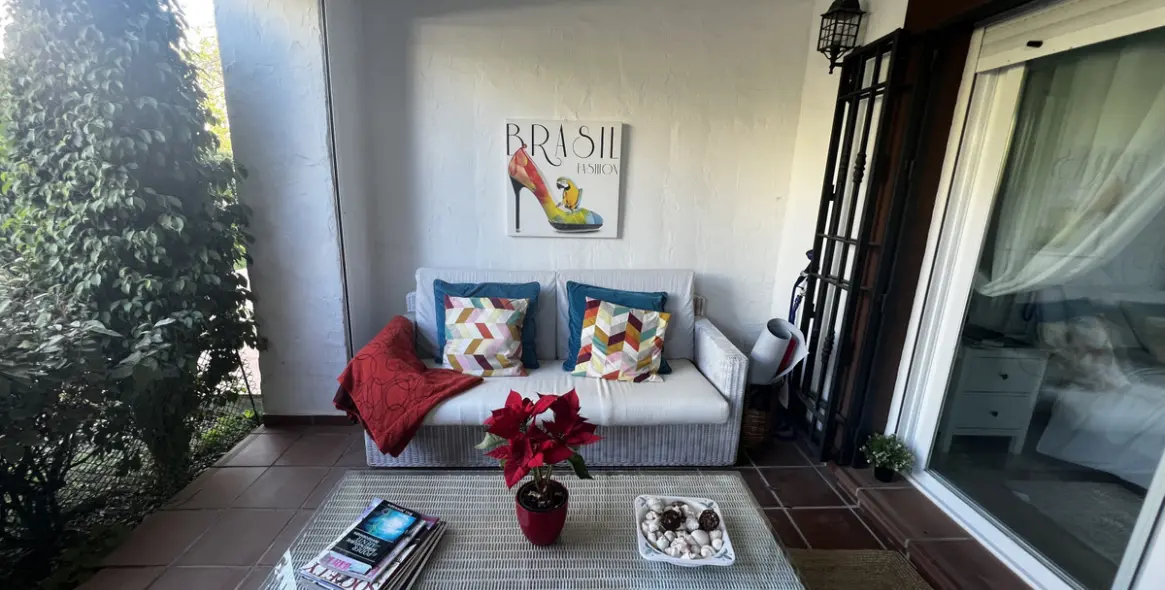 Short-term rent of ground floor apartment in San Pedro de Alcántara 15