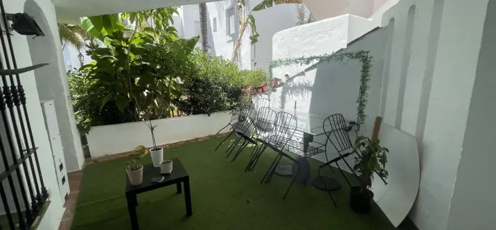 Short-term rent of ground floor apartment in Nueva Andalucía 2