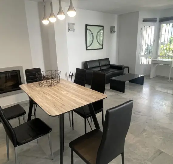 Short-term rent of ground floor apartment in Nueva Andalucía