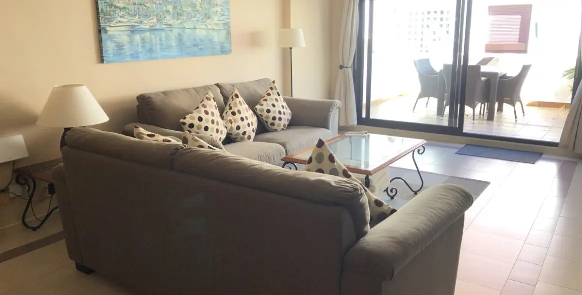 Short-term rent of ground floor apartment in Nueva Andalucía 3