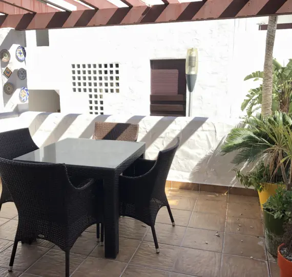 Short-term rent of ground floor apartment in Nueva Andalucía