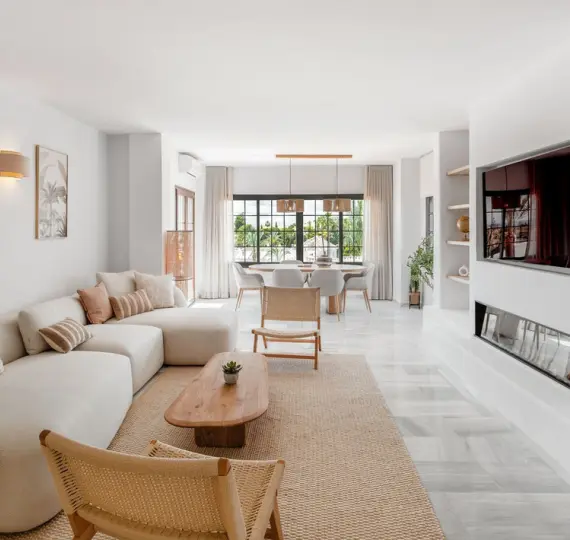 Short-term rent of middle floor apartment in Marbella