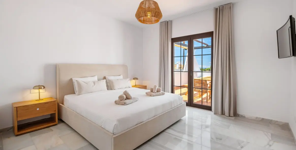 Short-term rent of middle floor apartment in Marbella 13