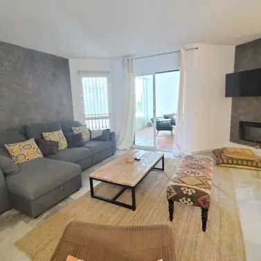 Short-term rent of ground floor apartment in Nueva Andalucía