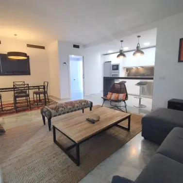 Short-term rent of ground floor apartment in Nueva Andalucía