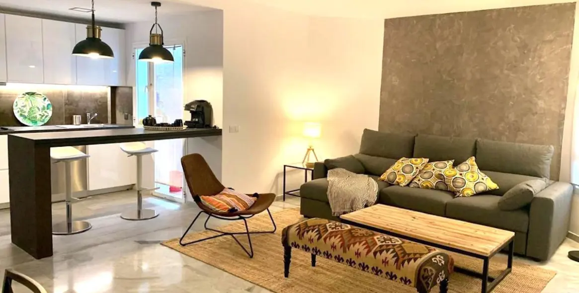 Short-term rent of ground floor apartment in Nueva Andalucía 8