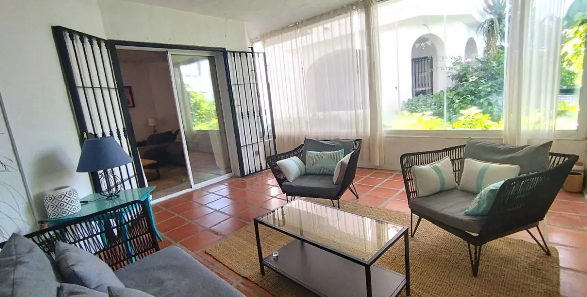 Short-term rent of ground floor apartment in Nueva Andalucía 19