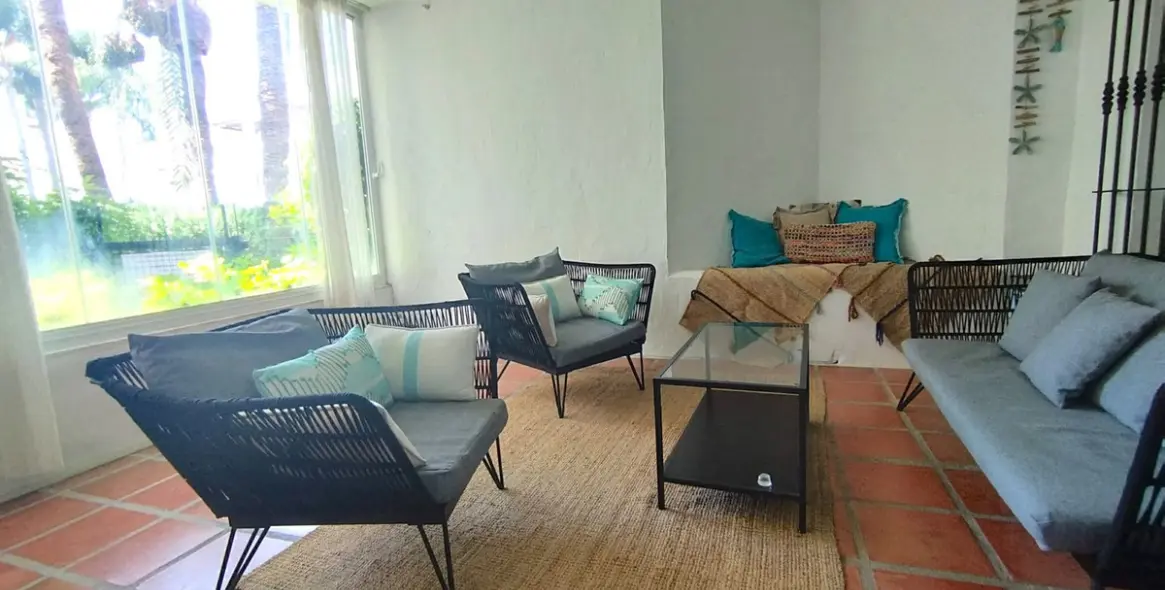 Short-term rent of ground floor apartment in Nueva Andalucía 20