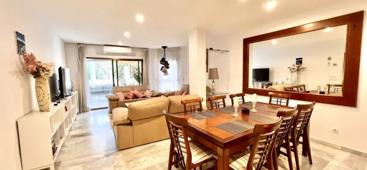 Long-term rent of ground floor apartment in Elviria 1