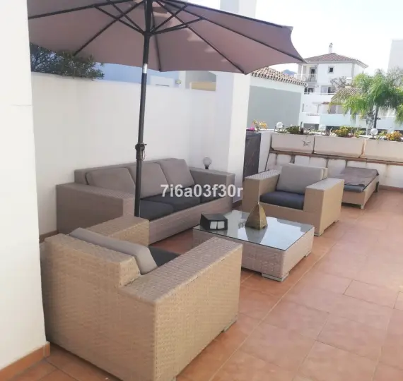 Short-term rent of penthouse in New Golden Mile