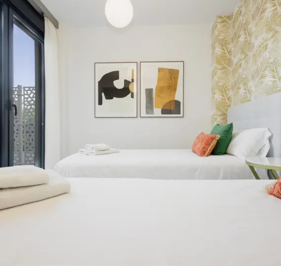 Long-term rent of middle floor apartment in Estepona