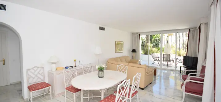 Alquiler a corto plazo de apartamento en planta baja en Estepona 3