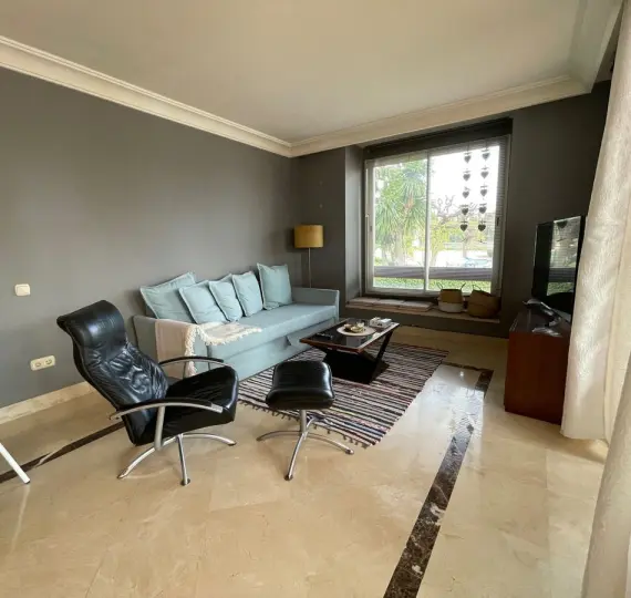 Short-term rent of ground floor apartment in Estepona