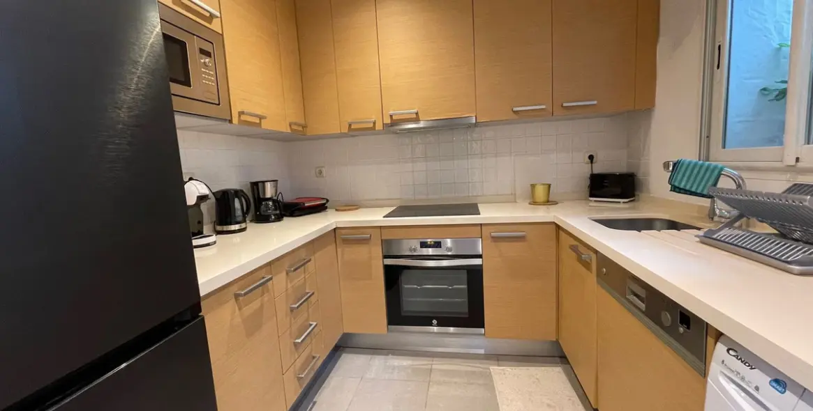 Short-term rent of ground floor apartment in Estepona 7