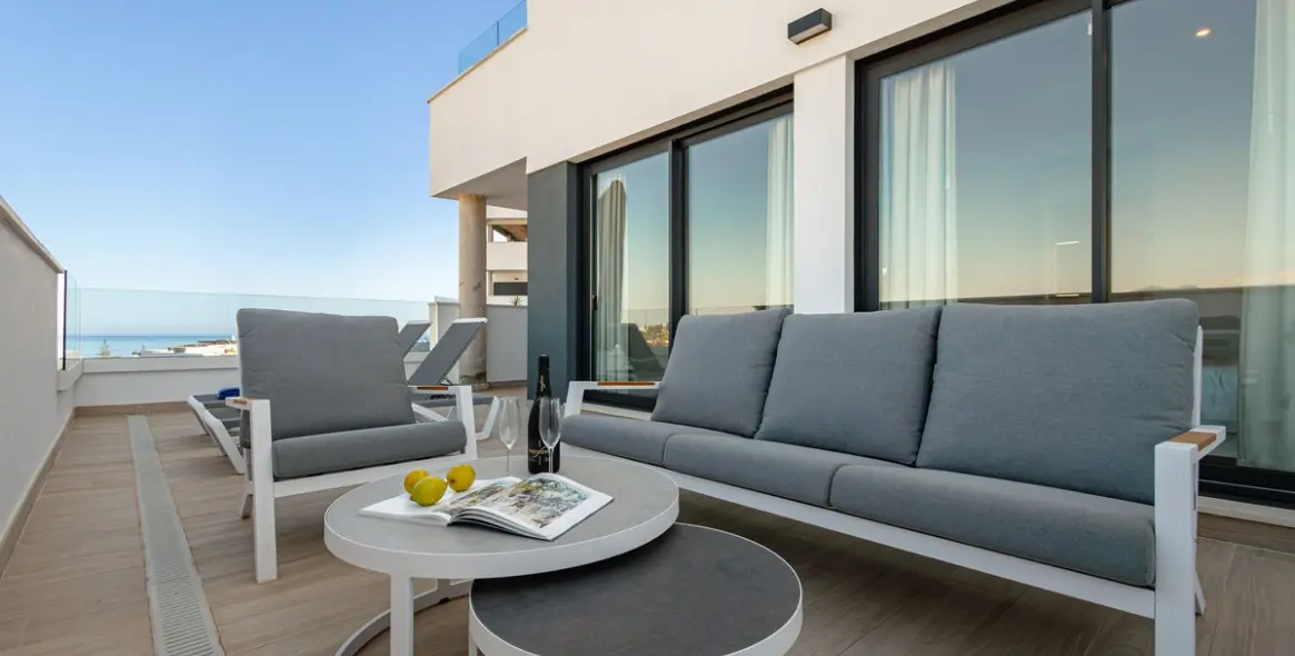 Alquiler a largo plazo de apartamento en planta media en La Cala de Mijas 15
