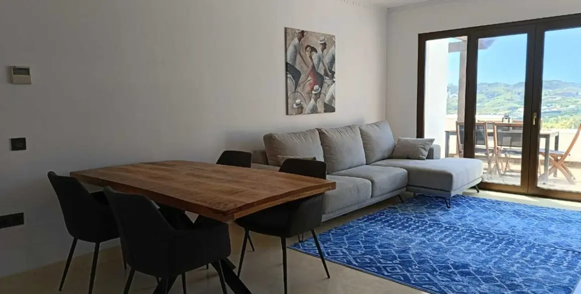 Short-term rent of ground floor apartment in Mijas Golf 2