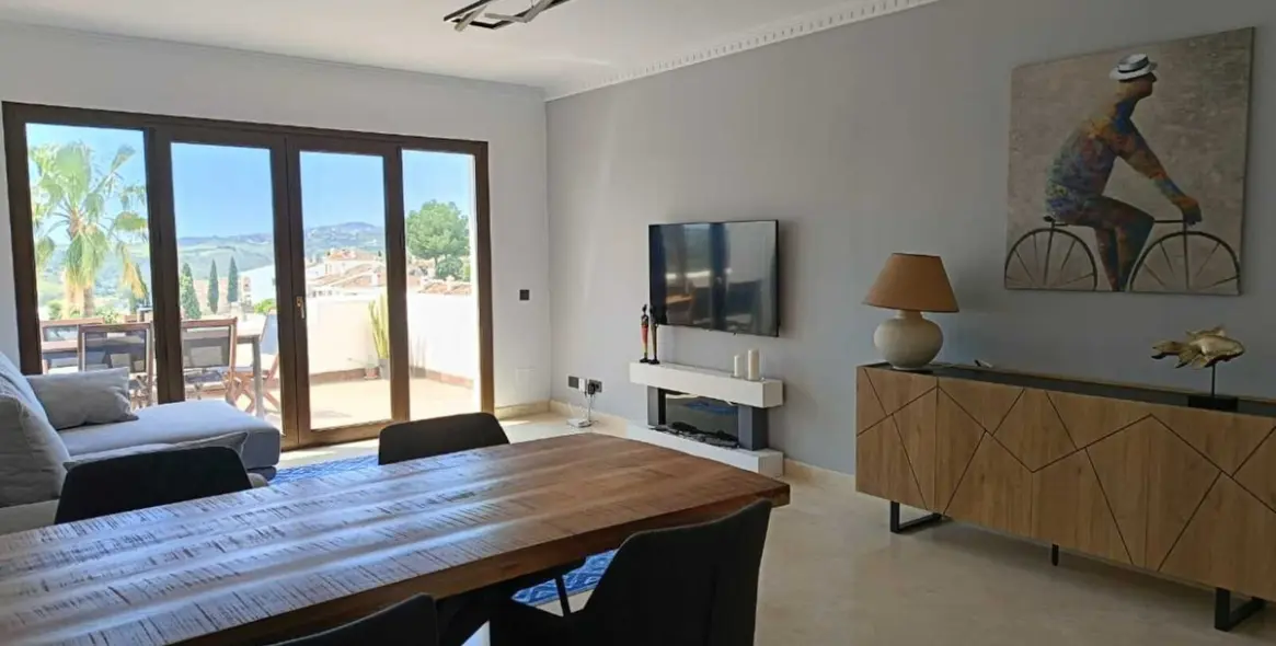 Short-term rent of ground floor apartment in Mijas Golf 4