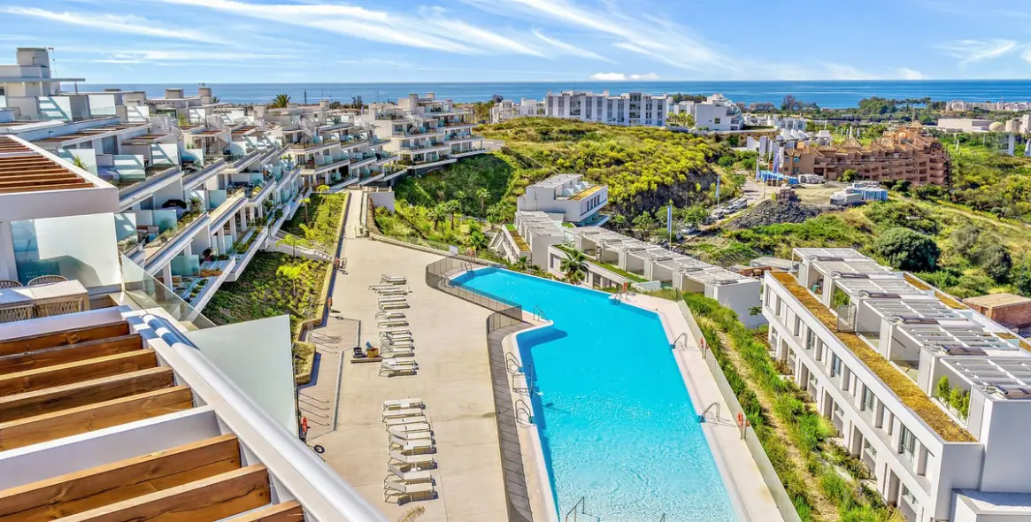 Short-term rent of middle floor apartment in Cancelada 1