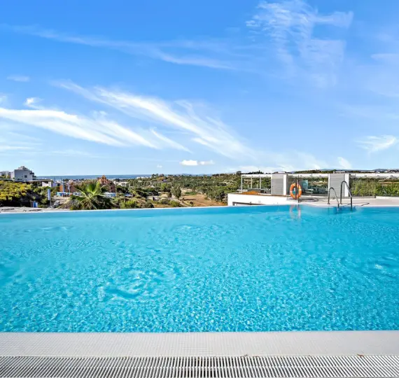 Short-term rent of middle floor apartment in Cancelada