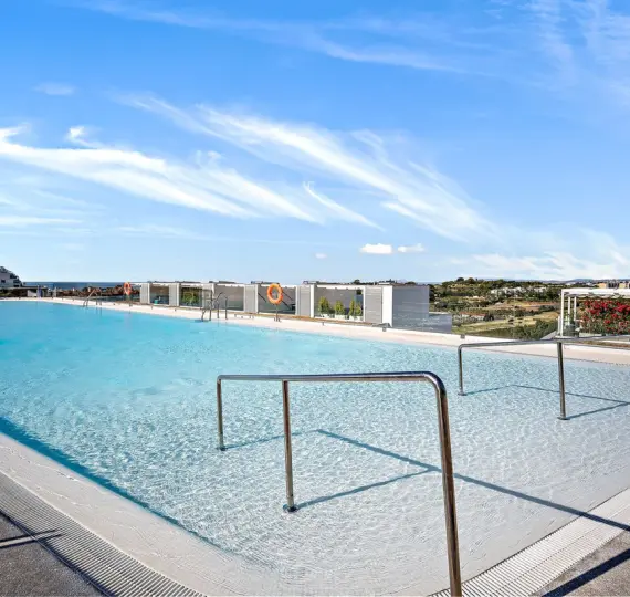 Short-term rent of middle floor apartment in Cancelada