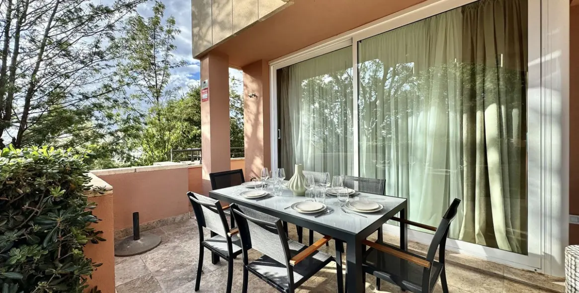 Short-term rent of ground floor apartment in Nueva Andalucía 7