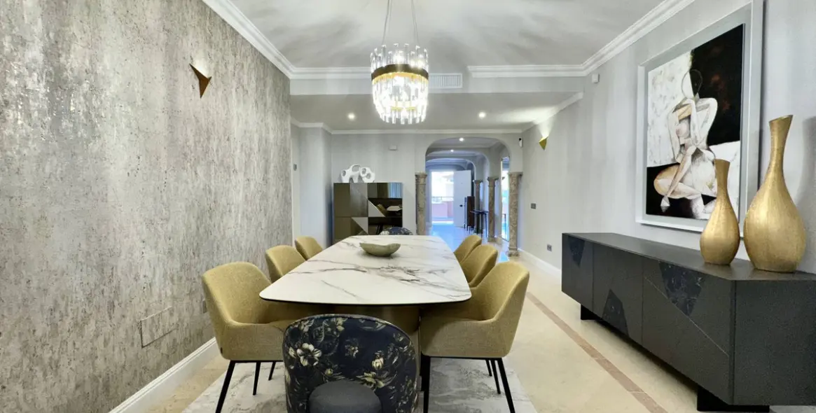 Short-term rent of ground floor apartment in Nueva Andalucía 16