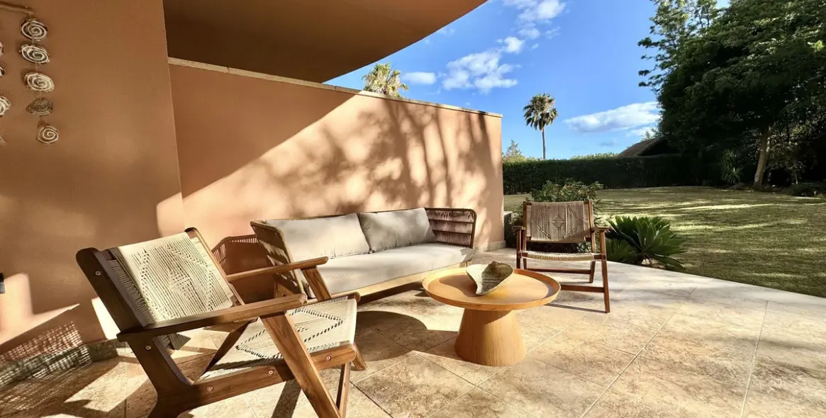 Short-term rent of ground floor apartment in Nueva Andalucía 30