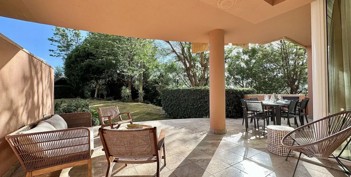 Short-term rent of ground floor apartment in Nueva Andalucía 34