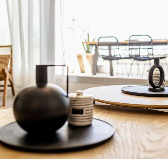 Short-term rent of ground floor apartment in Cancelada