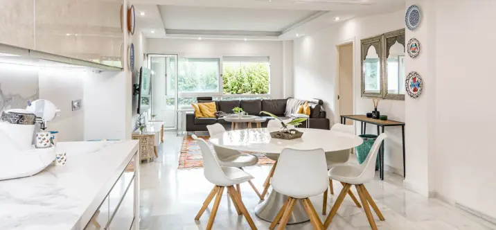 Alquiler a largo plazo de apartamento en planta baja en Puerto Banús 3