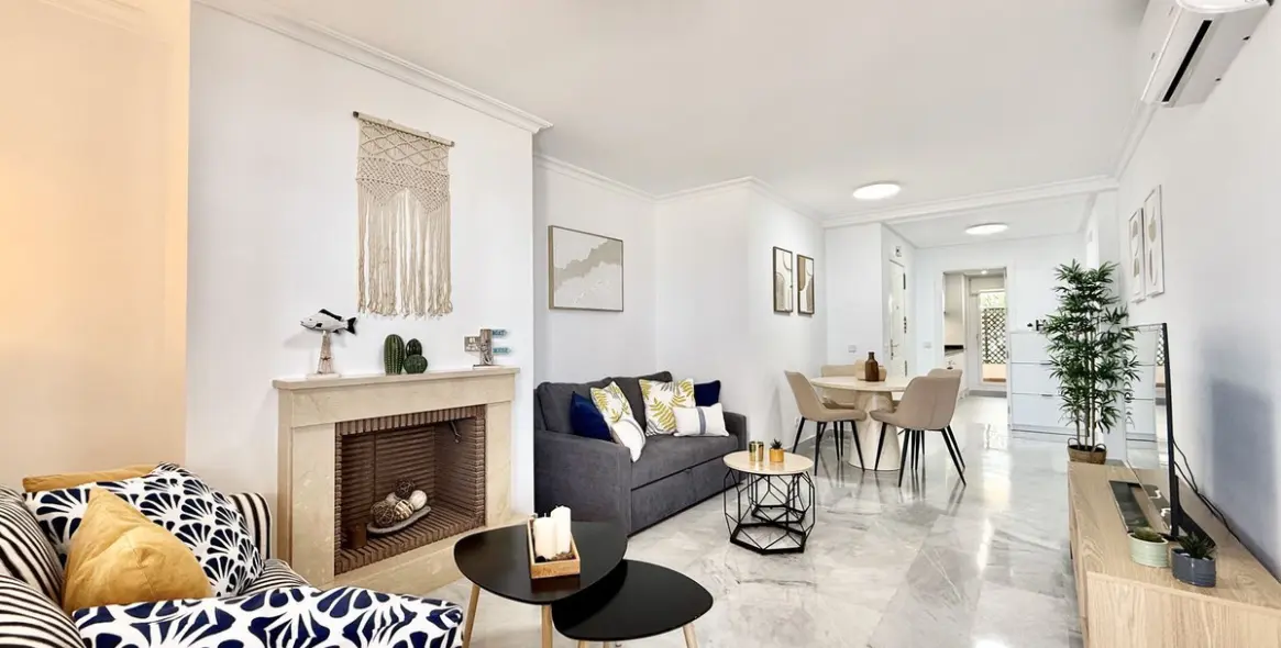 Short-term rent of middle floor apartment in Nueva Andalucía 2