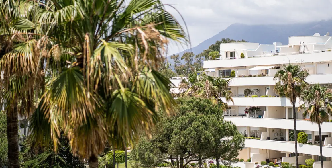 Alquiler a corto plazo de apartamento en planta media en New Golden Mile 17