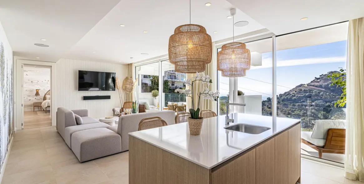 Краткосрочная аренда апартаментов на среднем этаже в Ojén 11